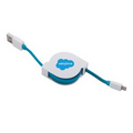 Retractable USB to Micro-USB/Charger Cable